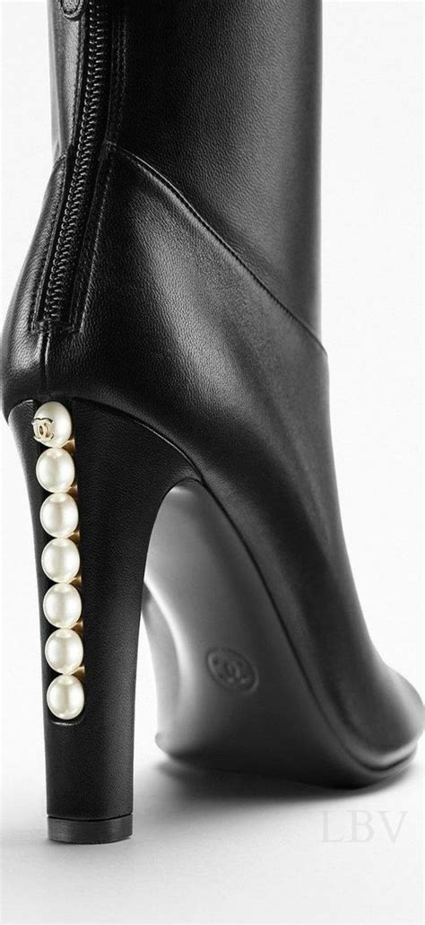 buy chanel boots|chanel boots with pearl heel.